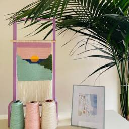 Sunset Tapestry - Wall Decoration, Handmade Tapestries - thumbnail 4