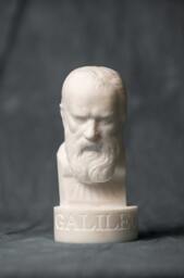 Galileo Galilei Bust Carved Greek Marble Statue Artist Sculpture - thumbnail 1