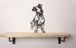 Jack Russell Wall Art/Garden Sculpture - thumbnail 1