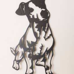 Jack Russell Wall Art/Garden Sculpture - thumbnail 2
