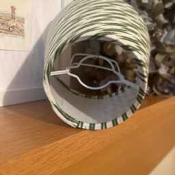 Ian Sanderson Green Quiver Sherwood Ikat Print Candle Clip Lampshade 14cm 5 1/2 Inch - thumbnail 4