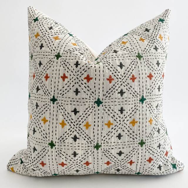 Boho Pillow, Decorative Pillow Cover, On The Shelf, Designer Dorm Room Pillows, Sale Hackner Home - image 1