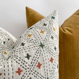 Boho Pillow, Decorative Pillow Cover, On The Shelf, Designer Dorm Room Pillows, Sale Hackner Home - thumbnail 3