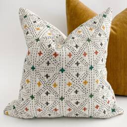 Boho Pillow, Decorative Pillow Cover, On The Shelf, Designer Dorm Room Pillows, Sale Hackner Home - thumbnail 2
