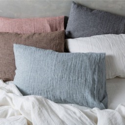 Linen Pillowcase-stone Washed Pillow Cover - Sham - thumbnail 3