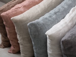 Linen Pillowcase-stone Washed Pillow Cover - Sham