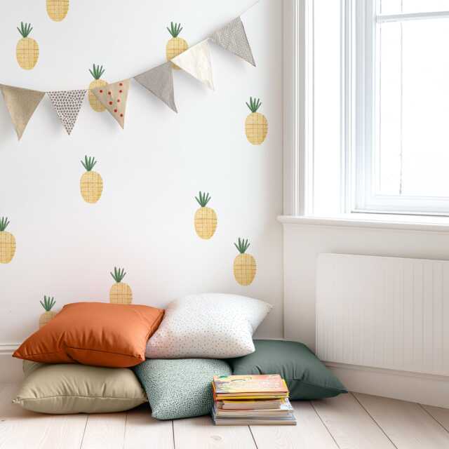 Fresh Pineapples - Peel-And-stick Wall Decals Mej - image 1