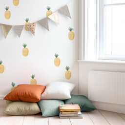 Fresh Pineapples - Peel-And-stick Wall Decals Mej