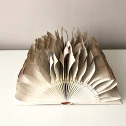 Book Art - Sculpture The Golden Autumn Signed Directly From The Artist - thumbnail 2