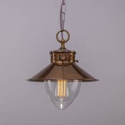 Boyd Vintage Industrial Pendant Light 10.5