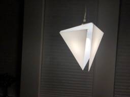 Elysian Pendant Lamp - Modern, Geometric, Acrylic, Designer, Ceiling Shade, Chandelier