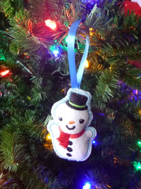 Snowman Christmas Ornament
