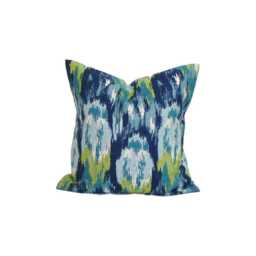 Blue Green Pillow Cover, Throw Covers For 20x20 Pillow, 18x18 16x16 All Sizes Incl Euro - thumbnail 1