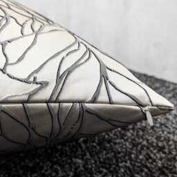 Ashley Wilde - Whinny Flint Leaf Designer Detail Luxury Cushion Cover Glamorous Fabric, Modern Sofa Bed Pillow Accent Home Decor - thumbnail 3