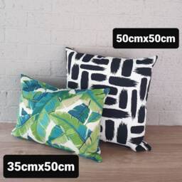 Outdoor Lumbar Pillow Cover, Cover Only, Any Size, Decorative Cushions, Tropical Pillow, Richloom Fabric, Scatter Cushions - thumbnail 4