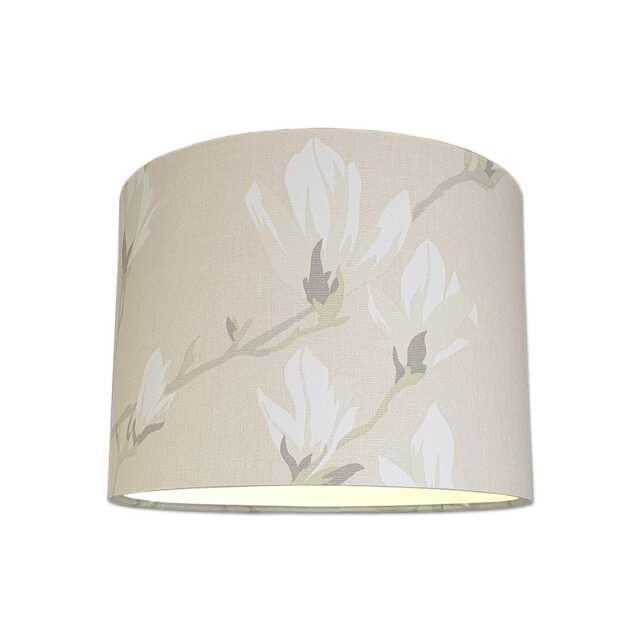 Lampshades in Laura Ashley Magnolia Grove Natural Fabric Handmade Free Delivery - image 1