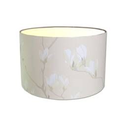 Lampshades in Laura Ashley Magnolia Grove Natural Fabric Handmade Free Delivery - thumbnail 2