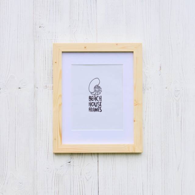 Wood Picture Frames - Photo Frame A2, A3, A4, A5, 5x5, 5x7, 6x6, 6x8 , 8x10, 11x14 Wooden Handmade in UK High Quality - image 1