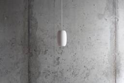 "Plaster Pendant Light ""Buoy 2" - thumbnail 1