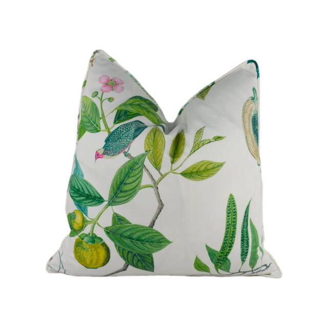 Sanderson - Paradesia Botanical Green Stunning Designer Cushion Cover Home D??cor Throw Pillow - image 1
