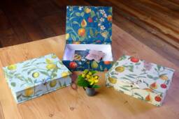 Handmade Kew Design Box File Trio A4 Decorative Storage