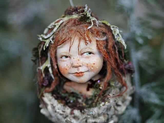 Pixie Girl Qiri Handmade Decoration - image 1