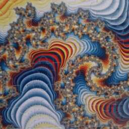 Primary Color Fractal Design 1000Pc Puzzle Wall Art, Professionally Custom Framed - thumbnail 4