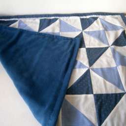 Handmade Patchwork Baby Blanket/Plaid - thumbnail 2