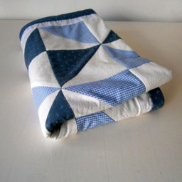 Handmade Patchwork Baby Blanket/Plaid - thumbnail 3
