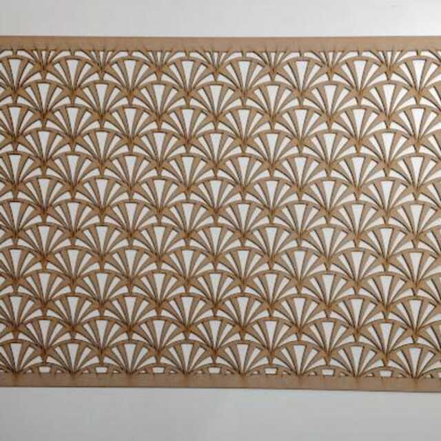 Criblage Radiateur Mdf 3mm 6mm LaserKris Grille Murale Décorative Pour