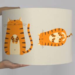 Lampshade Children Lamp Baby Cat - thumbnail 2