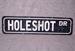 Metal Sign Holeshot Dr Motocross Motorsport Dirt Bike Motorcycle Racing Bicycle Mountain Dirtbike Decor Man Cave Garage Wall - thumbnail 1