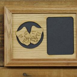 Theater Picture Frame - 5x7 Holds 3x4 Photo Thespian Gift, Theatre Frame, Actor Actress Director Gift - thumbnail 3