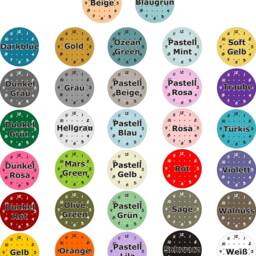 Children's Room Wall Clock in Pastel Colors With Cute Animals & Personalized Name - A Great Gift For Learning To Watch 29 cm Name, Nature, Animal - thumbnail 2