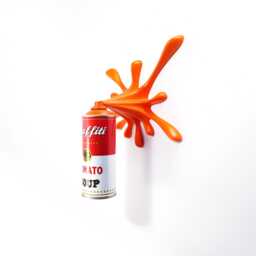 Graffiti Spray Can Sculpture Splash - Pop Art Streetart Artwork