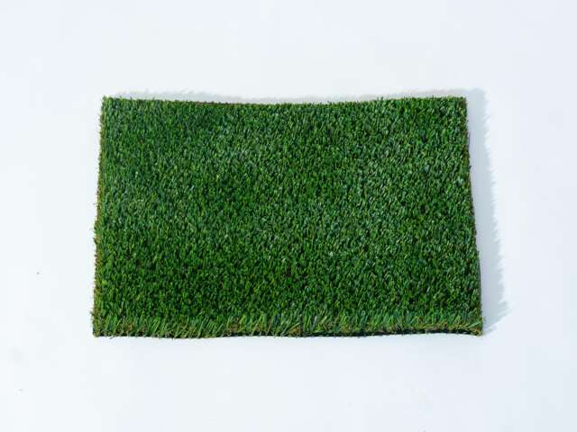 Synthetic Fescue Green Grass Mat, Washable Indoor/Outdoor Rug - image 1