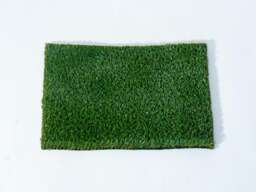 Synthetic Fescue Green Grass Mat, Washable Indoor/Outdoor Rug - thumbnail 1