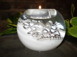 Luxury German Crystal Glass Christmas Diamante Jewels Tea Light Holder, Design Number Gr71731 - thumbnail 1
