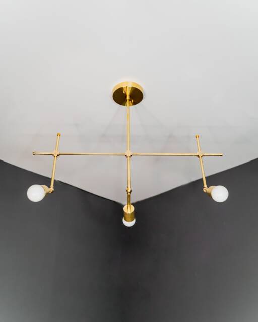 Cloud Modern 3 Light Adjustable Sputnik Industrial Chandelier - image 1