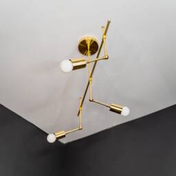 Cloud Modern 3 Light Adjustable Sputnik Industrial Chandelier - thumbnail 3