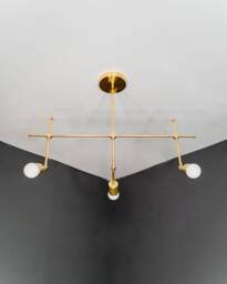 Cloud Modern 3 Light Adjustable Sputnik Industrial Chandelier