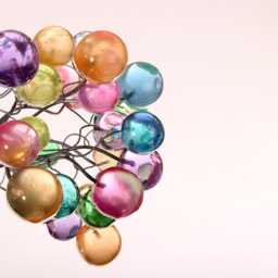 Pastel Resin Bubble Pendant Light Island Lighting Chandelier - thumbnail 3