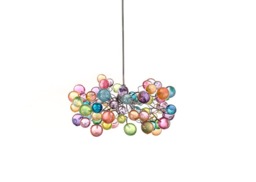 Pastel Resin Bubble Pendant Light Island Lighting Chandelier