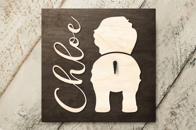 Personalized Poodle Dog Leash Holder, Custom Pet Name Sign For Lovers, Birthday Holiday Gift - image 1