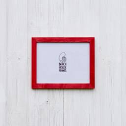 Red Picture Frames - Photo Frame A2, A3, A4, A5, 5x5, 5x7, 6x6, 6x8 , 8x10, 11x14 Handmade in UK High Quality - thumbnail 3