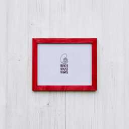 Red Picture Frames - Photo Frame A2, A3, A4, A5, 5x5, 5x7, 6x6, 6x8 , 8x10, 11x14 Handmade in UK High Quality - thumbnail 3