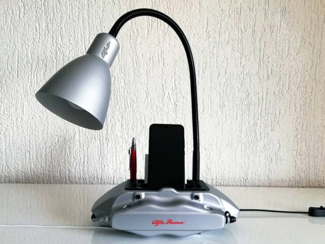 "Desktop Lamp, Mobile Phone Station, Stationery Holder ""Lampo" - image 1