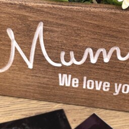 Personalised Plant Pot For Mum - Indoor Planter Mother Gift Mother's Day Present We Love You Mummy - thumbnail 2