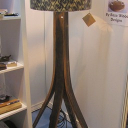 Whisky Barrel Standing Lamp - thumbnail 2