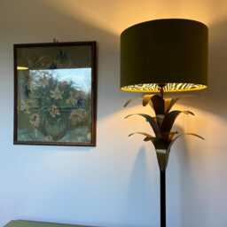 Olive Velvet Drum Lampshade, Double Sided Lampshade With Zebra Print Cotton Interior, Ceiling Light Shade - thumbnail 2